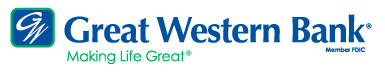 Logo for Great Western Bank