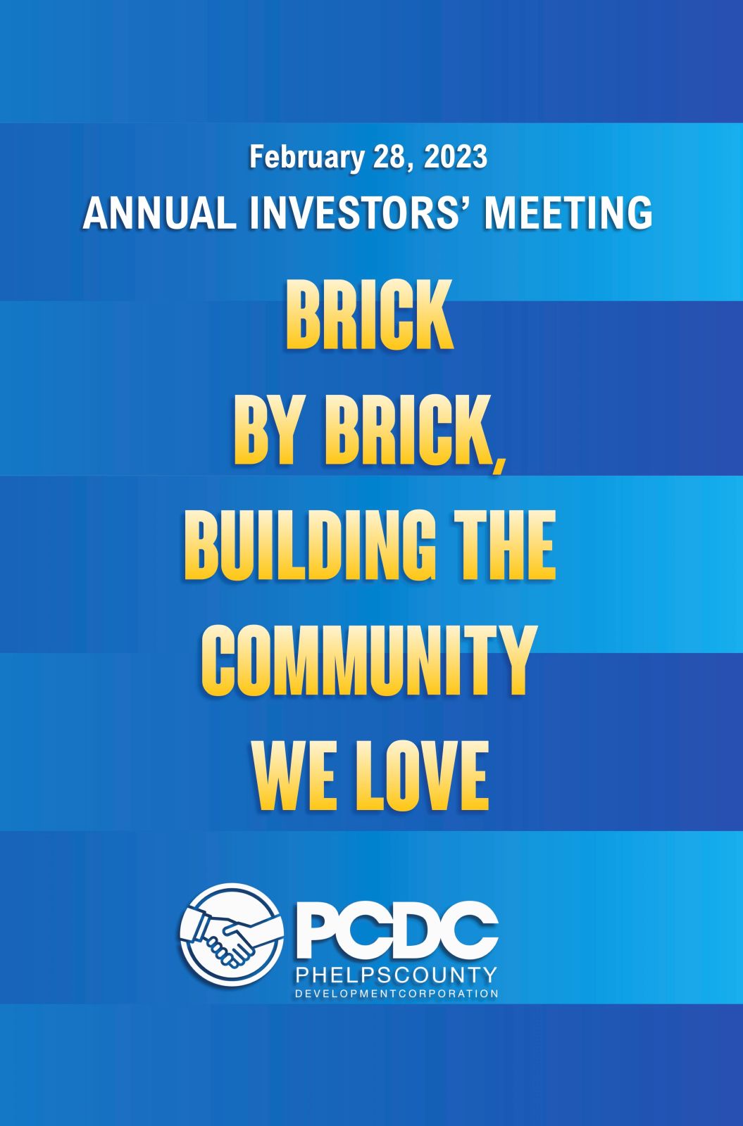 Feb. 28 Annual Meeting Will Celebrate Wins, Brick by Brick Photo