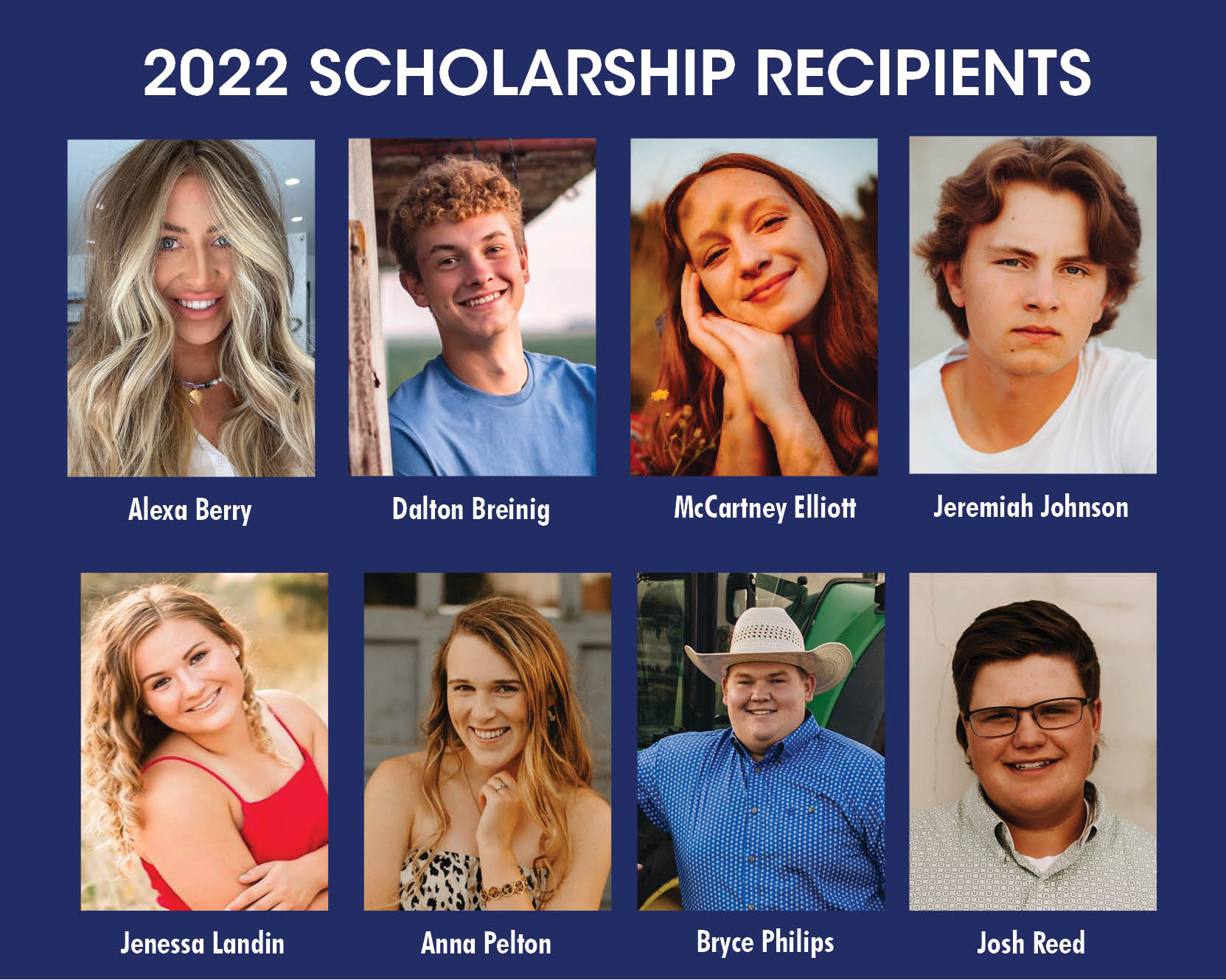 Eight Students Awarded 2022 High-Demand Jobs Scholarships Photo - Click Here to See