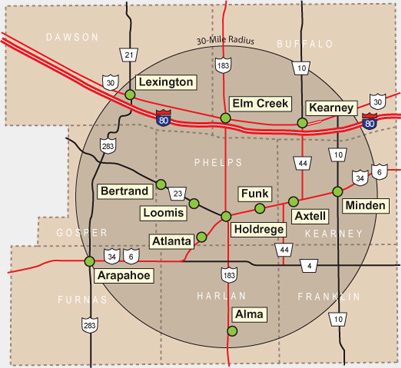 The Phelps County Labor Area labor force totaled 58,117 in 2012, with 56,173 local residents employed in jobs either within or outside the area.